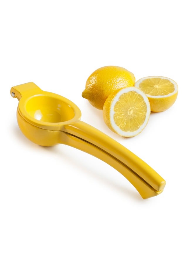 ibili عصارة ليمون يدوية، عصارة حمضيات قوية، ضغط يدوي مريح لليمون والليمون الأخضر والبرتقال، استخراج عصير فعال، متينة وسهلة التنظيف للاستخدام المنزلي أو المهني