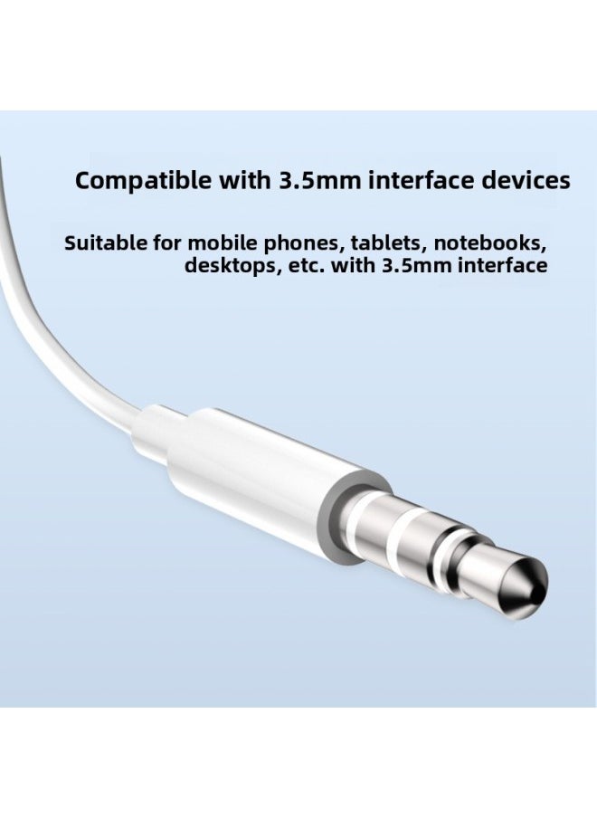 Yong Teng Wired Headset For Apple Ipad Tablet Android For Huawei Mobile Phone Wire Control Direct Plug Type-c Headset-Color:P61 White Lighting