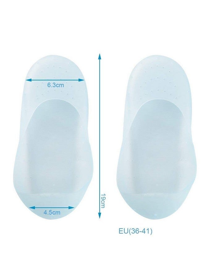 Ngel Anti Crack Full Length Silicone Protector Moisturizing Socks for Foot-Care and Heel Cracks - Image 3
