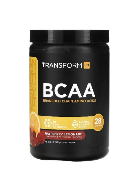 TransformHQ, BCAA, Raspberry Lemonade, 13.9 oz (389.2 g)