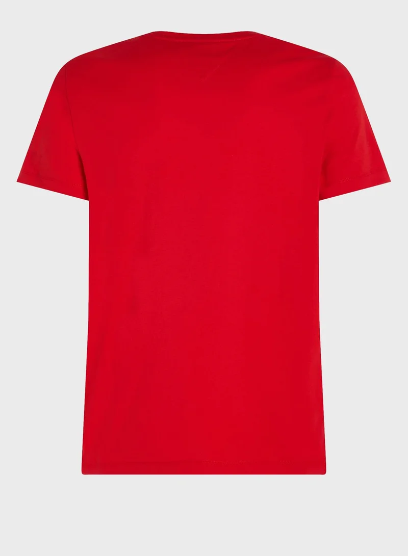TOMMY HILFIGER Logo Crew Neck T-Shirt