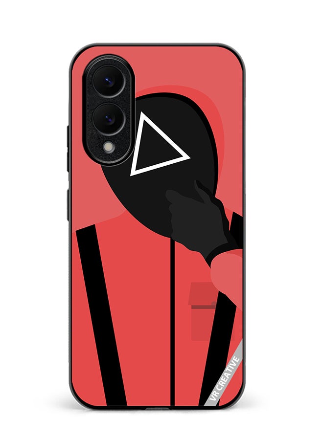 Protective Case Cover For Samsung Galaxy S25 Edge Squid Game Soldier Design Multicolour