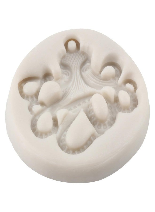 MINFEIDMS Octopus Silicone Mold Squid Fondant Molds For Cake Decorating Cupcake Topper Candy Chocolate Gum Paste Polymer Clay - Image 3