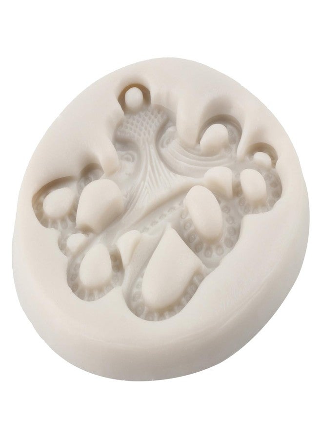MINFEIDMS Octopus Silicone Mold Squid Fondant Molds For Cake Decorating Cupcake Topper Candy Chocolate Gum Paste Polymer Clay - Image 5