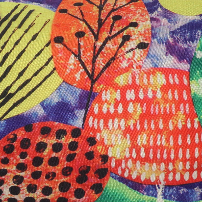 Kuber Industries Tree Design Cotton 4 Pieces Bolster Cover Set (Green) - Image 3