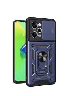 يوارب كينج جراب هاتف لهاتف Xiaomi Poco X5 Pro 5G/Redmi Note 12 Pro 5G أزرق 