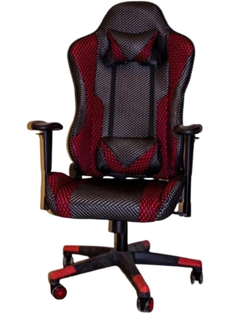 Ergonomic Gaming and Office Chair with Breathable Mesh Back, Adjustable Height, Lumbar Support, Comfortable Seating for Work, Study and Daily Use - Image 2