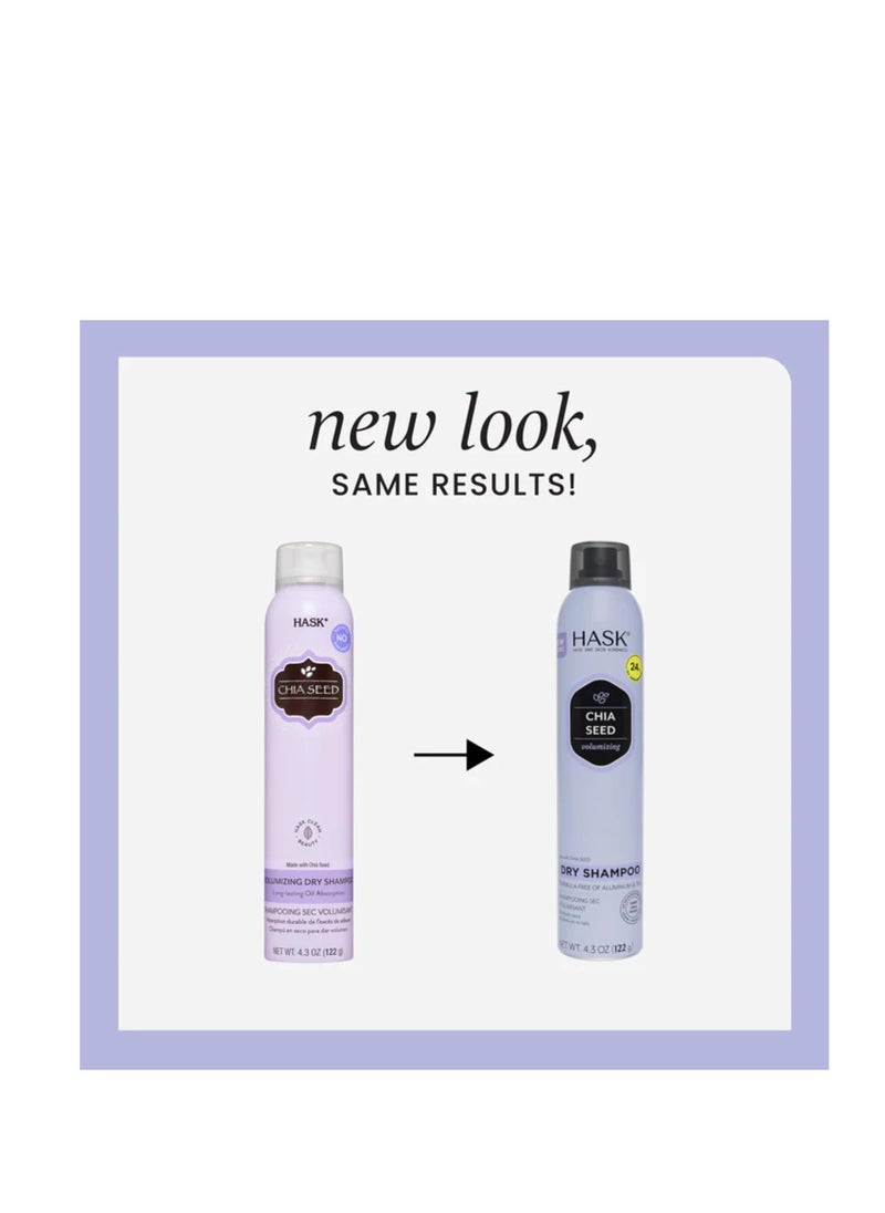 HASK HASK Chia Seed Volumizing Dry Shampoo Kits for all hair types, aluminum free, no sulfates, parabens, phthalates, gluten or artificial colors 4.3oz  - Image 2