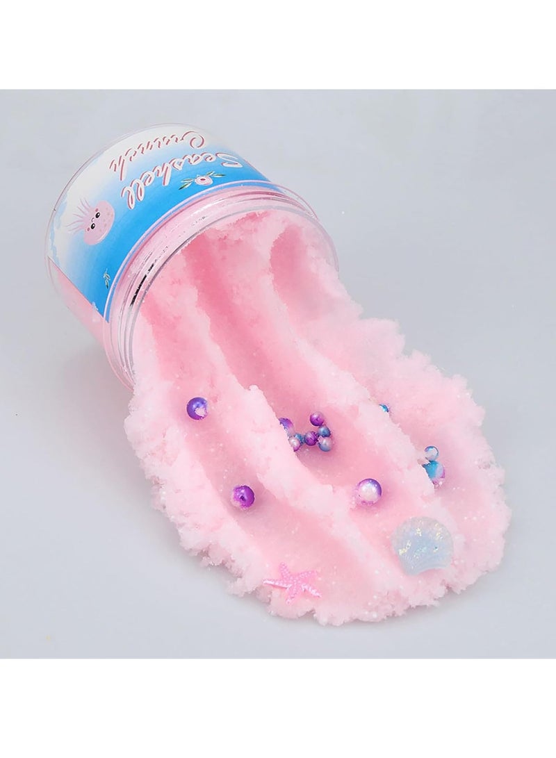 Ocean Cartoon Slime Cotton Mud Drawing Mud New Color Mud 100ml (Shell Light Pink) - Image 4