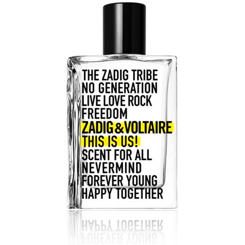 Zadig & Voltaire This Is Us! Unisex EDT 3.3 Fl Oz - Image 2