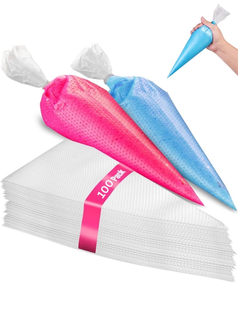 Cookie Decorating Piping Bags Disposable 30 Cm Clear 100 Pcs - Image 1
