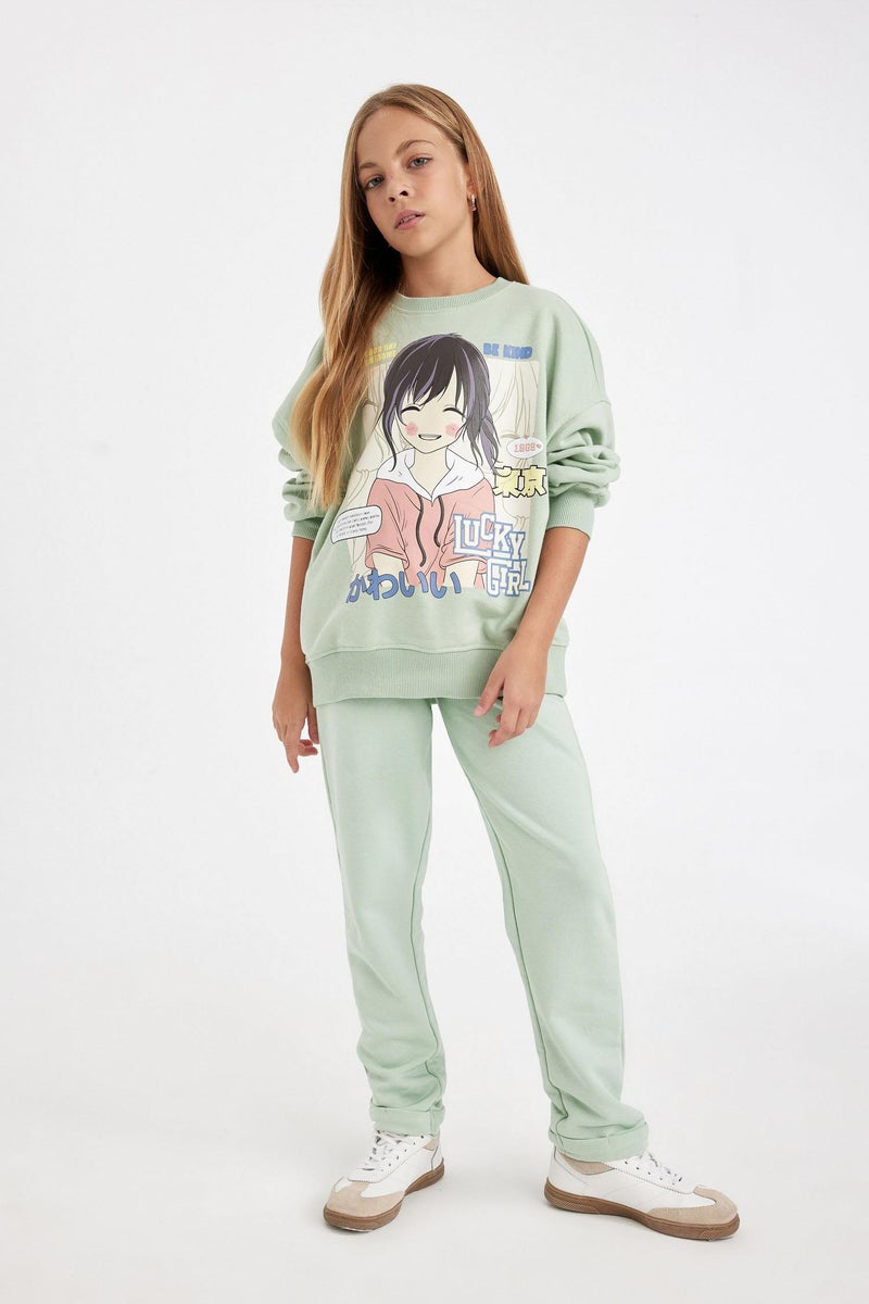 ديفاكتو بنطلون بناتي تقيل كاروت فيت - Image 3