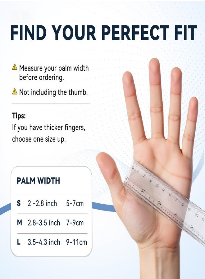 دورير قفازات دويرر الضاغطة لالتهاب المفاصل للنساء والرجال لعلاج إصابات الإجهاد المتكرر، ومتلازمة النفق الرسغي، والروماتيزم، والتهاب الأوتار، قفازات بدون أصابع للكتابة على الكمبيوتر والعمل اليومي (بني، مقاس متوسط) - Image 5