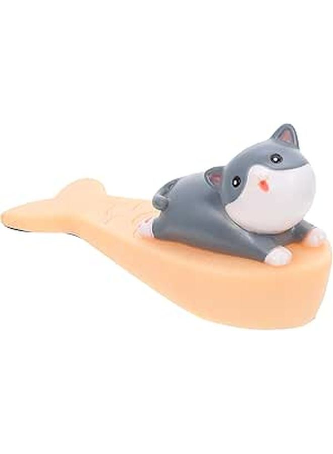 Cute Cat Door Stopper Anti Collision Safety Wedge Non Slip Home Decor - Image 1