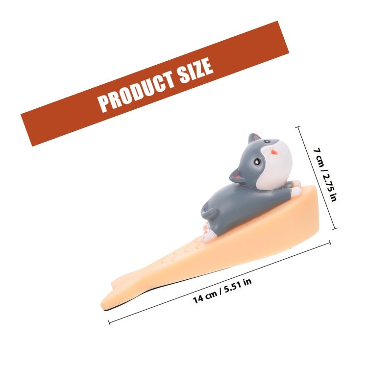 Cute Cat Door Stopper Anti Collision Safety Wedge Non Slip Home Decor - Image 3