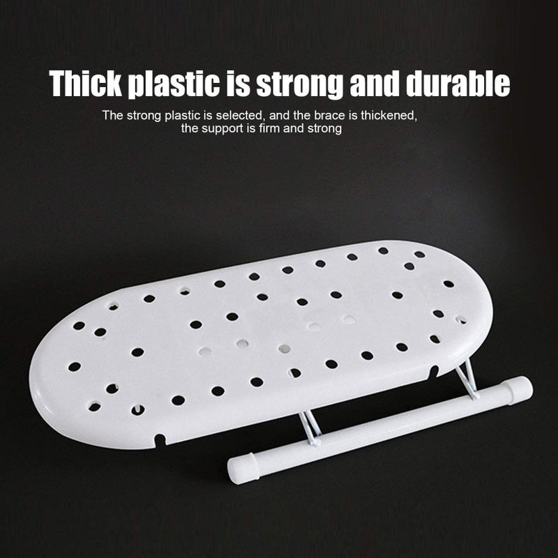 Foldable Mini Ironing Board For Sleeves Cuffs Collars Portable Travel And Home Use Classic Grid - Image 3