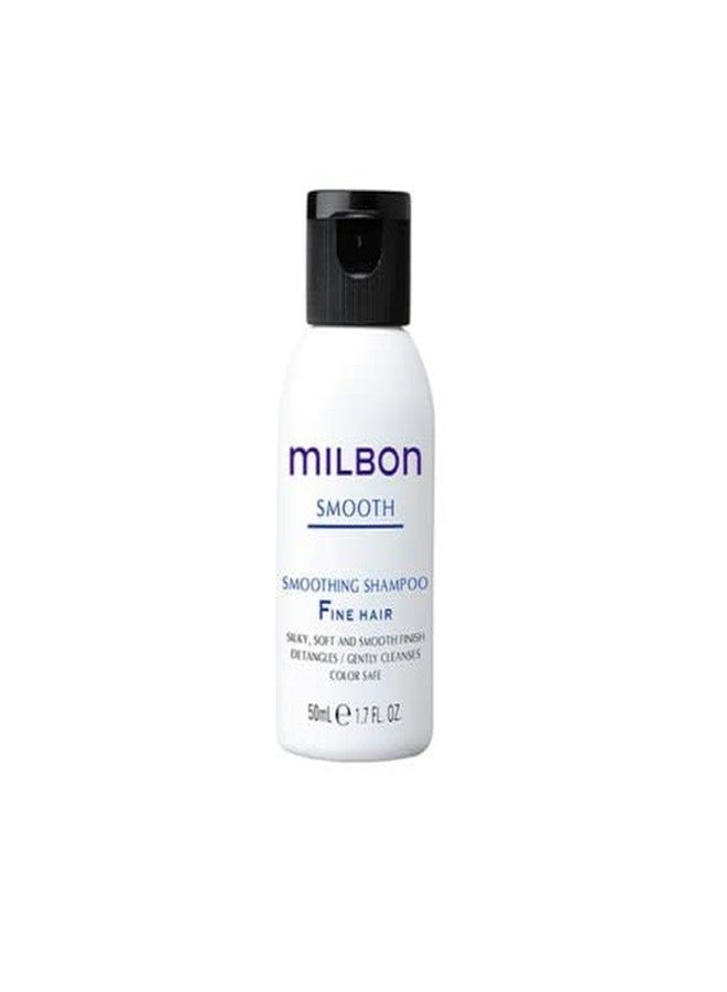Milbon Smooth Smoothing Shampoo Fine Hair 1.7 oz Travel Size