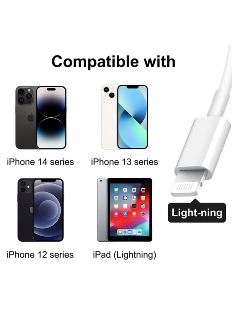 SD Card Reader for iPhone, Lightning to SD Card Reader, 3-in-1 SD Card Reader for SD Card/Micro SD Digital Camera Adapter Compatible with iPhone, Plug and Play SD Card Reader