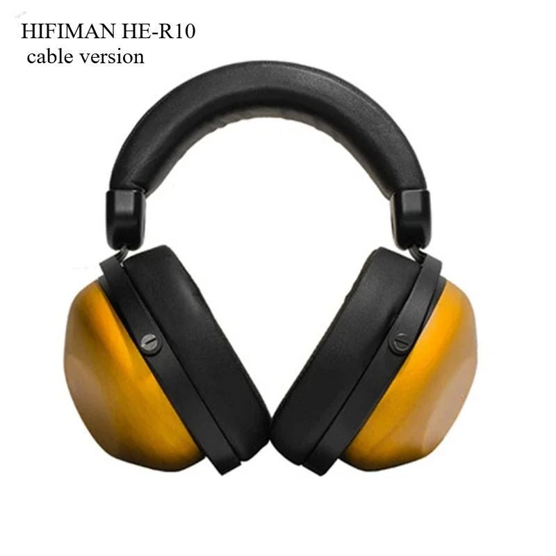 Hifiman He-r10 Dynamic HiFi Headphones, Wired Cable Version, Brown - Image 1