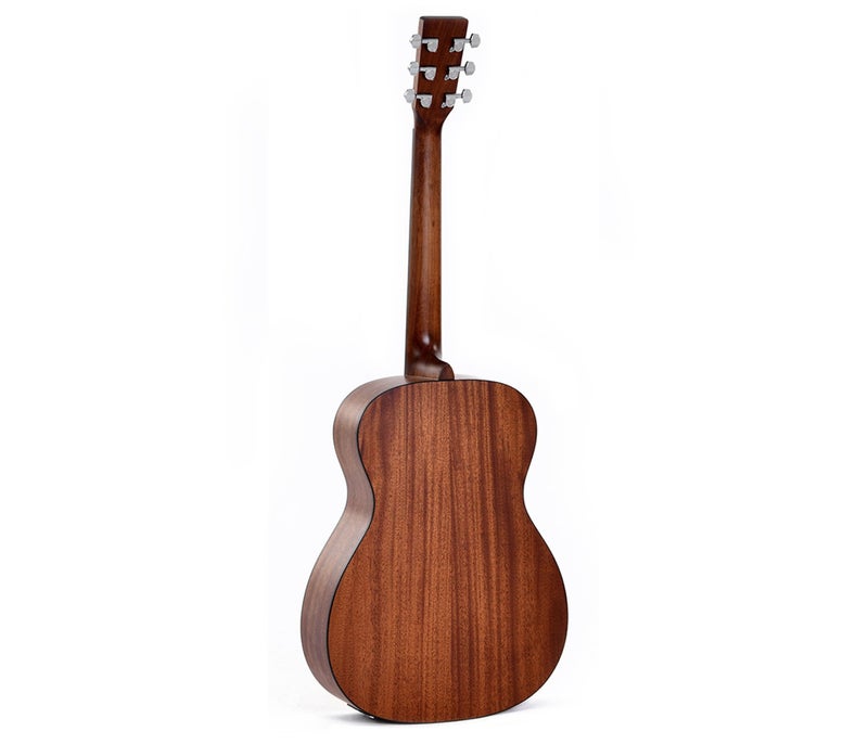 SIGMA جيتار سيغما SOMM-STE OM-14 فريت صلب قمة صنوبر سيتكا شبه أكوستيك - طبيعي - Image 4