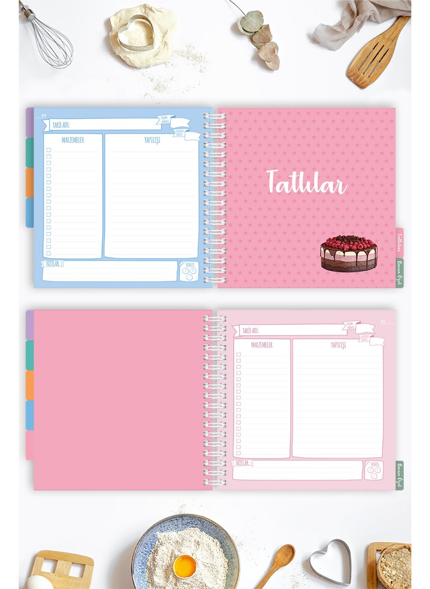 Le Color - Recipe Spiral Notebook 100 Pages - Image 1