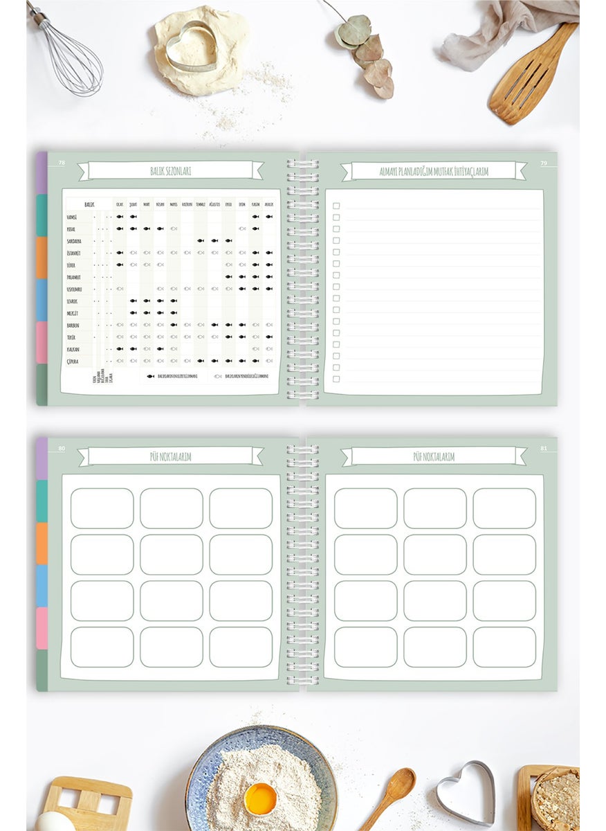 Le Color - Recipe Spiral Notebook 100 Pages - Image 1