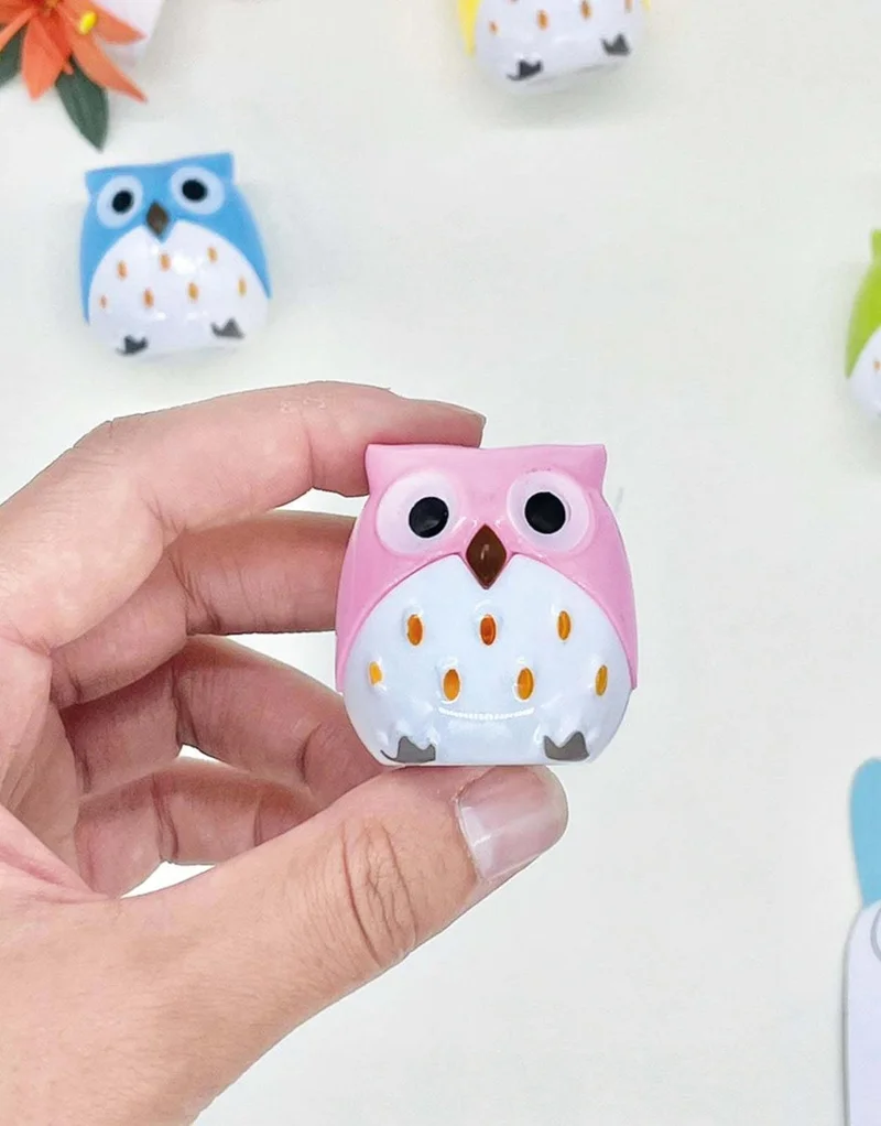 كاغيت جيمي دوكان Pink Owl Pencil Sharpener
