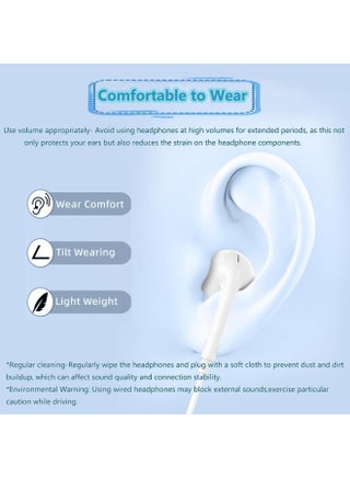 Headphones Wired, Compatible with iPhone, Lightning Wired Earphones with Mic & Volume Controls, Noise Cancelling Headset for iPhone Lightning - view 4