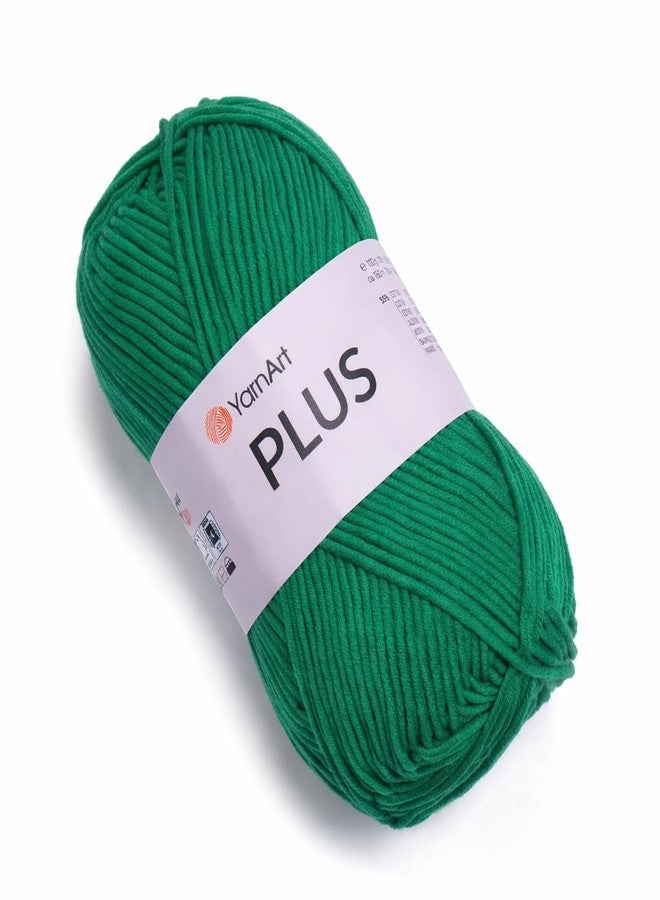 YarnArt J.Plus Cotton Blend Yarn - Knitting & Crochetting Soft Baby Yarn 55% Cotton 45% Acrylic, 100 g (3.5 oz), 160 m (174 yds), Weight : 4, (1 Skein) (69)