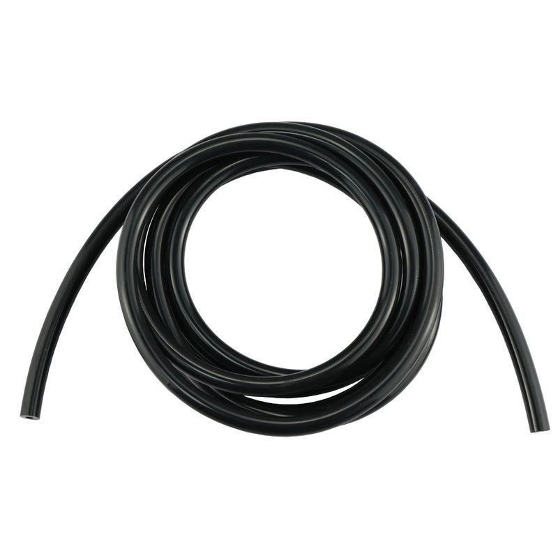 Ucreative 10FT ID 5/32" (4mm) High Temperature Silicone Vacuum Tubing Hose 130PSI Max Pressure Black