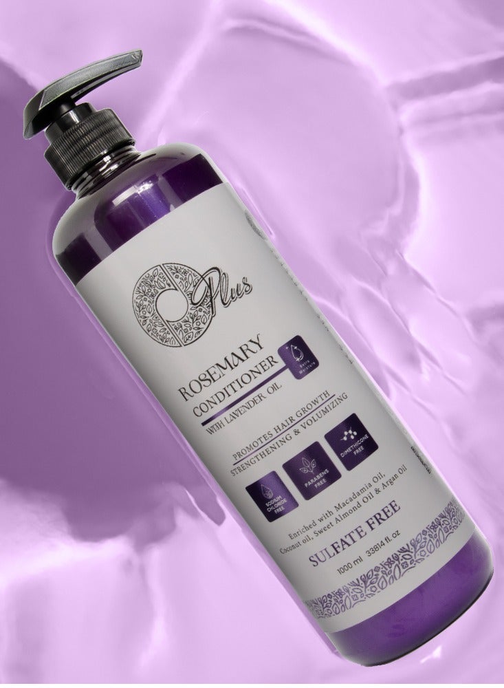 OPlus Rosemary & Lavender Sulfate-Free Hair Conditioner 1000ml - Image 4