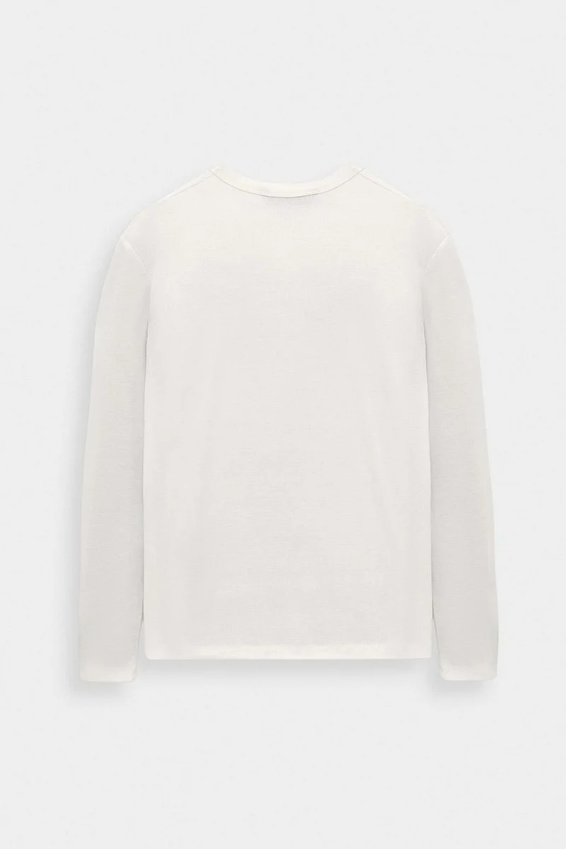 Giesto Dusty White GIESTO Men's Crew Neck T-Shirt for Men | Best Price UAE