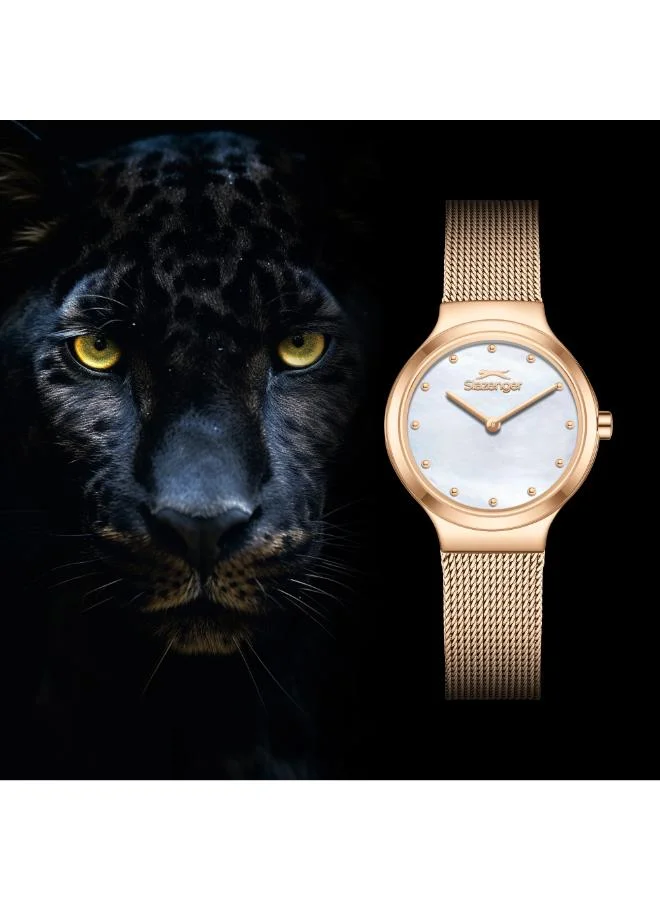 سلازنجر Women's Mesh Analog Watch SL.9.2587.3.420 - 30 mm