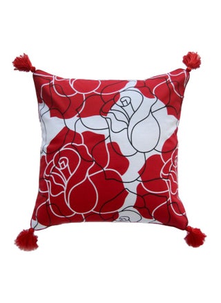 Printed cushion red and white with tassels sofa cushion with insert - pzsku/Z53ECFB294B947E985532Z/45/_/1731586577/87beb42d-c13a-407c-95c7-a5b3eeb6fa5e