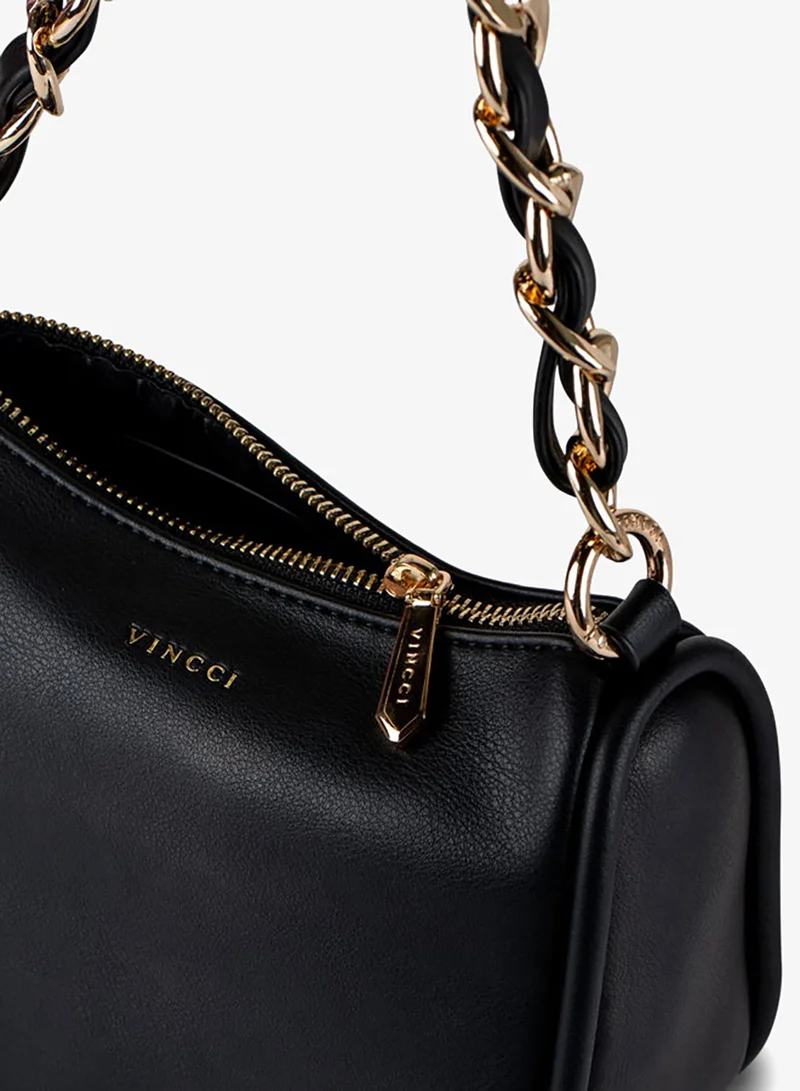 Vincci Women Shoulder Bag With Chain Strap