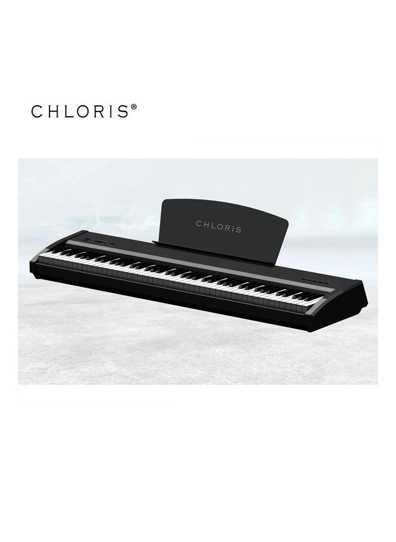 CHLORIS Digital Piano Chloris 88 Keys Beginner With Weighted Keys MIDI Option Hammer Action Keyboard  - Image 3