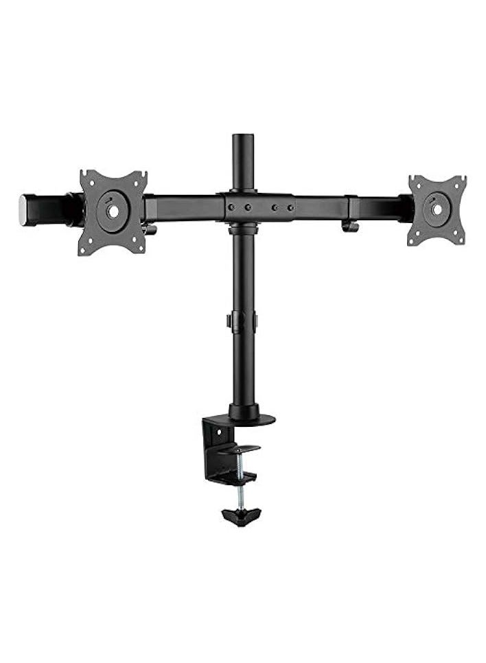 erorex Monitor Mount 2 Monitors Monitor Arm Monitor Mount Table TS7811 Arms for Computer Monitors VESA Desk Mount for 13-27 Inch Screen Mount Screen Arm Holder Monitor Holder - Image 1