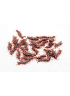 20Pcs/Set Imitation Insects Fake Centipede Toys Realistic Bugs Prank Joke Gift For April Fools Day Scary Mischief Halloween Party Decoration (S)