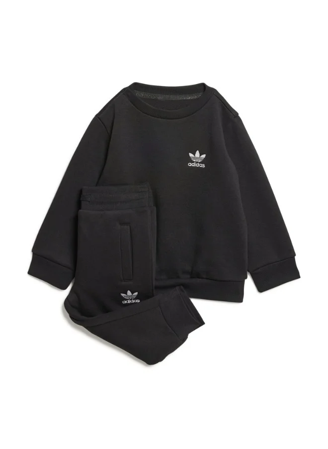 اديداس adidas TREFOIL CS Black Originals Kids SUITS