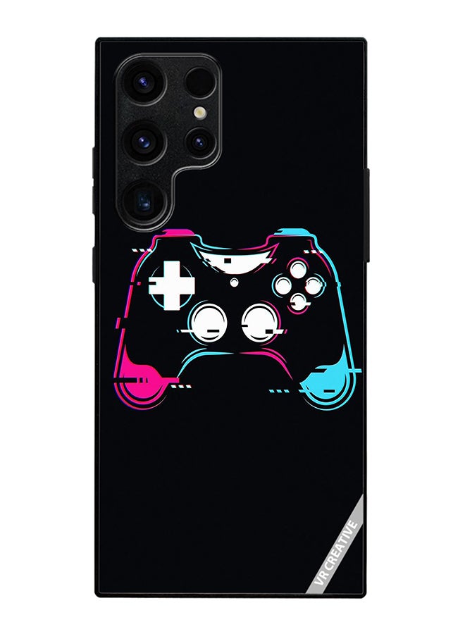 Protective Case Cover For Samsung Galaxy S25 Ultra Ps5 Remote Control Design Multicolour