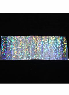 Excefore Holographic Card Sleeve Card Protector, 100PCS Black Lotus Double Side Foil Gemstone Rainbow Laser Flashing Trading Cards Shield Magic Card Protector Flashing Protective Idol Cover (Gemstone 65x90mm)  - Image 3