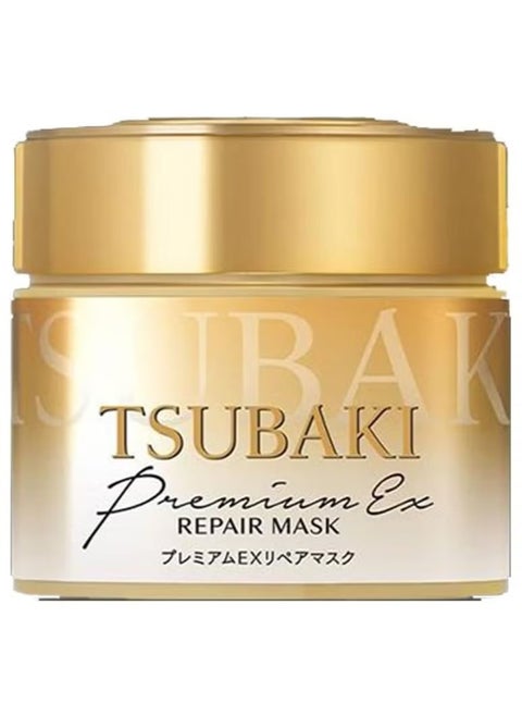 TSUBAKI Premium Hair Mask 180g-deeply penetrates into The Hair for to Provide and Lock in nutrients for sustained Effects of Salon Treatment