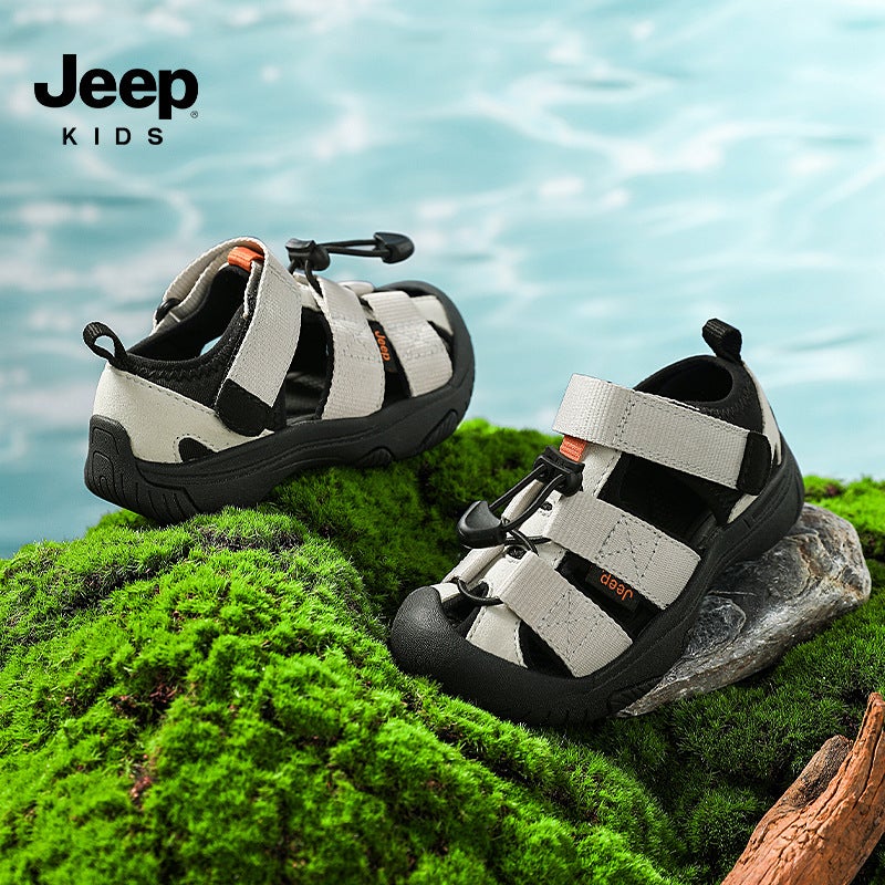 Jeep Boys' Water Shoes Non-Slip Quick-Dry Wading Shoes Beach Shoes Girls' Children'S Closed-Toe Sandals - Image 5
