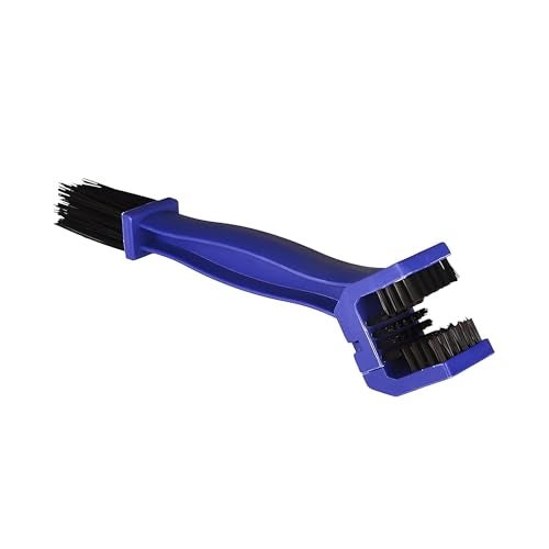 Autofy Universal Motorcycle/Cycle Chain Cleaner Brush for Bikes with Soft & Long Bristles Ideal for Cleaning Cycle/Bike Chains (Sky Blue) - Image 1