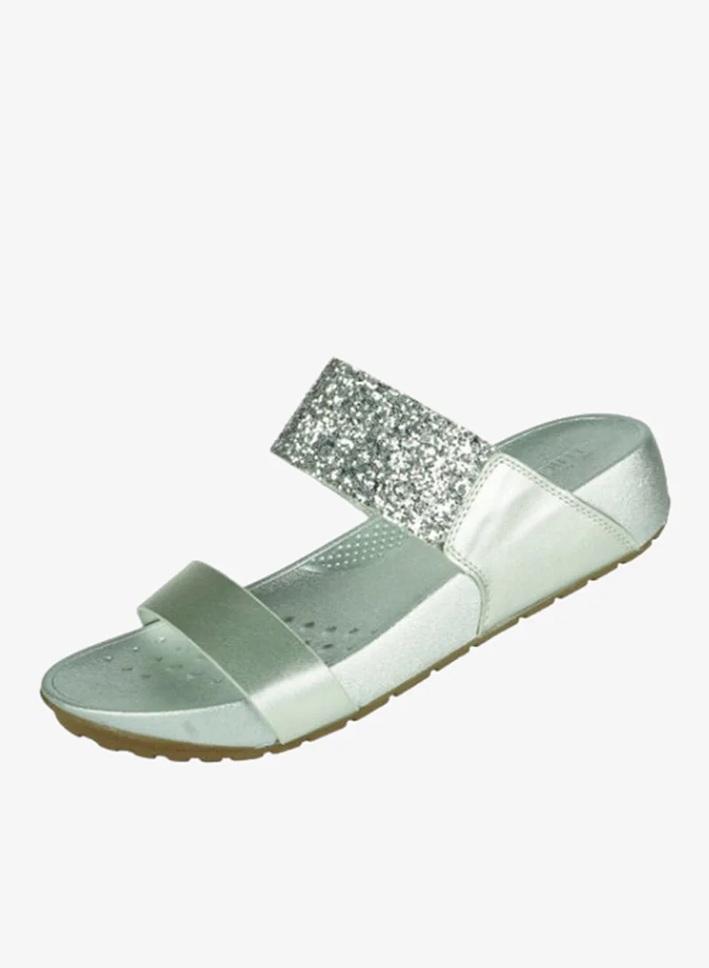 Michelle Morgan Silver 092-2619 Michelle Morgan Ladies Casual sandals RJL187-03B Silver for Women | Best Price UAE