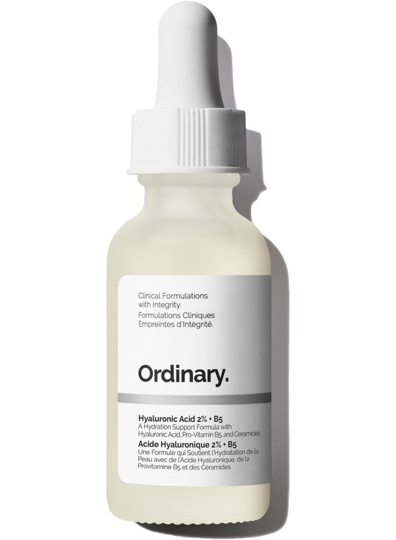 سيروم اورديناري بتركيبة حمض الهيالورونيك وفيتامين B5 للوجه أبيض 30 مل