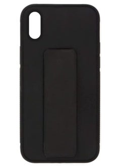 Zolo Finger Grip Holder and standing cover with Car Magnetic Multi-function Shockproof Protective Case Cover For iphone X / Xs Black  - Image 2
