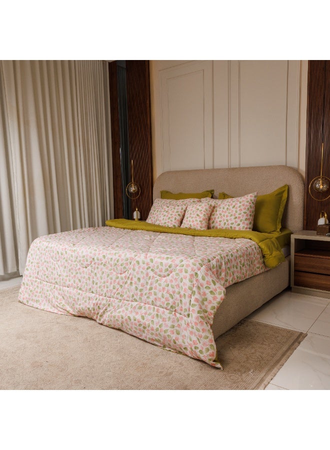 FoamZone Microfiber Comforter Bedding 10 PCs Single Size 240x160 cm - Image 1