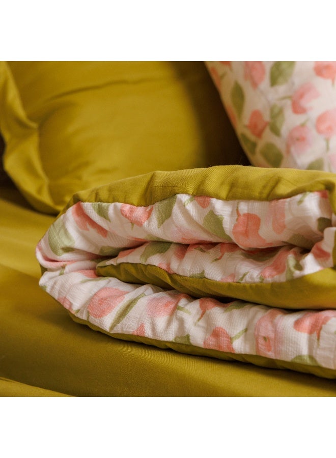 FoamZone Microfiber Comforter Bedding 10 PCs Single Size 240x160 cm - Image 4