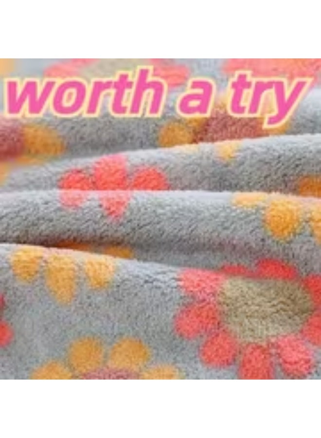 erorex 30pcs Sunflower & Floral Pattern Hand Towels - Soft, Absorbent, Quick-Dry Microfiber, Bohemian Style Square Towels for Kitchen & Bathroom, Perfect Gift Choice, 30x30cm, Material, Kitchen Hand Towels | Floral Pattern Towels | Quickdry Fabri, Wash - Image 3